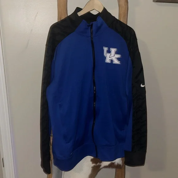 Nike UK University of Kentucky Wildcats DriFit Coaches Zip Up Jacket Jackets & Coats